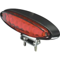 SHIN YO LED mini taillight 255-978 red, on adjustable bracket, black housing