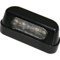 SHIN YO LED license plate light, ABS black