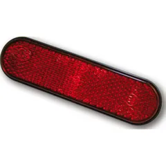 Reflector, rounded corners, with two M4 fixing screws