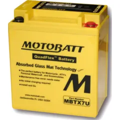 Akku MOTOBATT Batterie MBTX7U