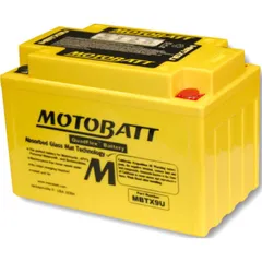 Akku MOTOBATT Batterie MBTX9U, 4-polig
