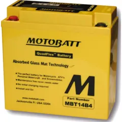 Akku MOTOBATT Batterie MBT14B4