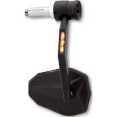 HIGHSIDER for: VICTORY RIM handlebar end mirror with LED turn signal/position light