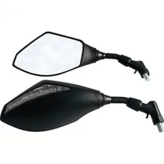 Blinklicht Spiegel mit LED-Blinker