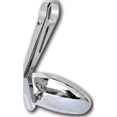 SHIN YO Handlebar end mirror FERRARA, chrome