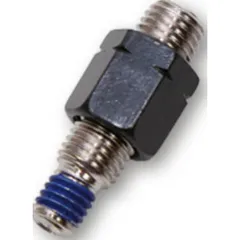 HIGHSIDER Mirror adapter M10 x 1.25 left-hand thread to M8, black