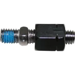 HIGHSIDER Mirror adapter M8 left thread to M8, black