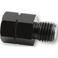 Mirror adapter hole M10 right on bolt M10 left black