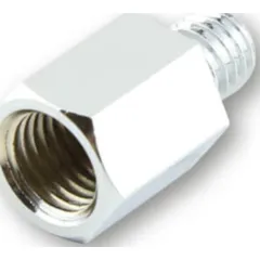 Mirror adapter hole M10 right on bolt M8 right chrome plated
