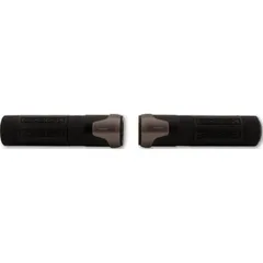 HIGHSIDER AKRON handlebar grip rubber, 7/8 inch (22.2 mm), 132 mm, titanium
