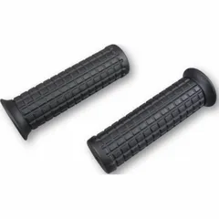 Custom Old Style handlebar grips 1 inch (25,4 mm) black pair