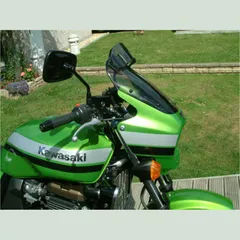 MRA Vario touring screen for: KAWASAKI ZRX1100/1200, 97-, smoke grey