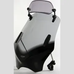 MRA V-Flow X-Creen Sport Type C, for various motorcycles, smoke grey