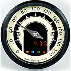 motogadget Speedometer motoscope tiny speedster, black