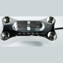 motogadget msm Metric Handle Bar Top Clamp zur Montage des motoscope mini 361-863
