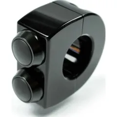 motogadget mo.Switch 2 Taster Armatur 22mm, schwarz