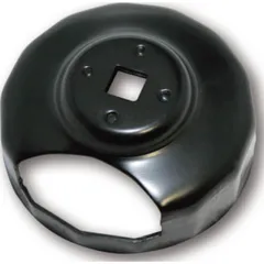 Oil filter wrench 74 mm, with cut-out.