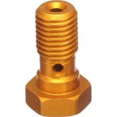ABM Hohlschraube Alu M10 x 1,0, gold
