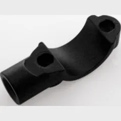 Clamp for brake-/clutch cylinder, black, for 1 inch handlebars