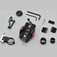 DAYTONA DAYTONA Holder Smartphone, M 22-29 MM, is firmly screwed to the handlebars