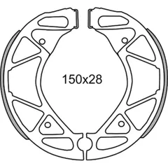 FERODO Bremsbacken FSB 967