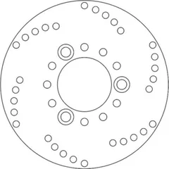 FERODO Bremsscheibe FMD0034R