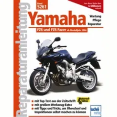 Vol. 5261 Repair Instructions for: YAMAHA FZ6 Fazer, 04- Motorbuch