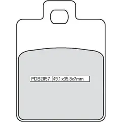 Bremsklötze FERODO Bremsbelag FDB 2057 AG