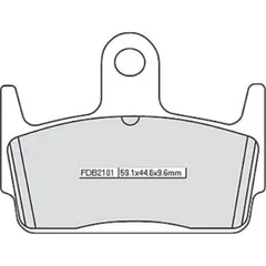 Bremsklötze FERODO Bremsbelag FDB 2101 AG