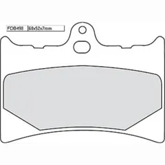 Bremsklötze FERODO Sinter Racing Bremsbelag FDB 498 XRAC