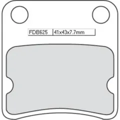 Bremsklötze FERODO Bremsbelag FDB 625 EF