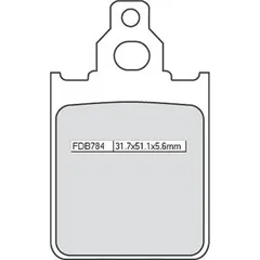 Bremsklötze FERODO Bremsbelag FDB 784 EF