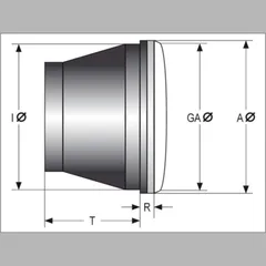 HIGHSIDER LED main headlight insert type 4, DRL, 7 inch