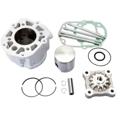 Zylindersatz Zylinderkit Polini Aluminium Racing 80ccm 50mm für Piaggio / Derbi Motor D50B0 109.0016