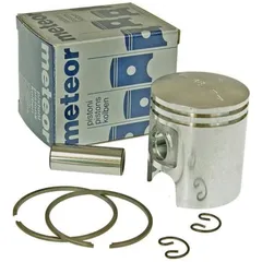 piston kit Meteor 40mm diameter for original cylinder for Peugeot 2-stroke 50cc 11045