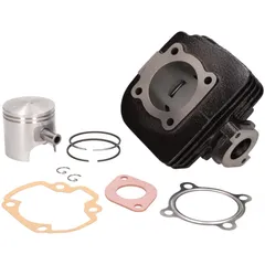 Zylindersatz Zylinderkit DR Evolution Grauguss 70ccm 6-Kanal für Morini AC 12217