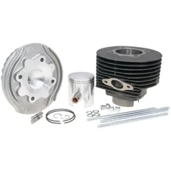 Zylindersatz Zylinderkit Polini Grauguss Racing 130ccm 57mm für Vespa 125 ETS, PK, Primavera 2T, Primavera ET3 2T, XL 140.0050/R
