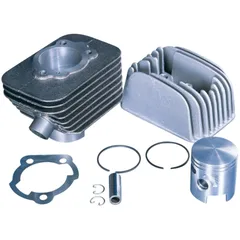 Zylindersatz Zylinderkit Polini Grauguss Racing 63ccm 10mm Kolbenbolzen für Piaggio Ciao 140.0065/10R