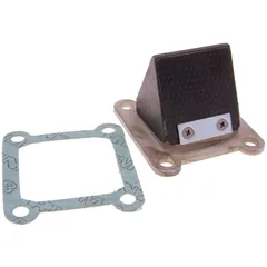 Membranblock Polini für Membran Ansaugstutzen für Piaggio Ape 50 FL, FL2, FL3, RST Mix 144.405.003