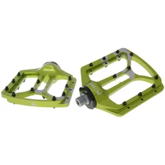 n8tive flat pedal NOAX V.1 cold forged - green 150033GN