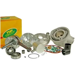 Zylindersatz Zylinderkit und Kurbelwelle Top Performances Aluminium Racing 86ccm 44mm Hub für Minarelli AM6 15994