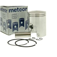 piston kit Meteor 40.25mm replacement for Minarelli AM, Generic, KSR-Moto, Keeway, Motobi, Ride, 1E40MA, 1E40MB 16350