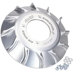 Keilriemenscheibe Lüfterrad / Lüfterkranz Polini Evolution Aluminium für Vespa Smallframe 171.0676