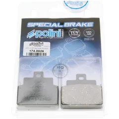 Bremsklötze Bremsbeläge Polini organisch für Aprilia Scarabeo 100 174.0028