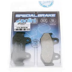 Bremsklötze Bremsbeläge Polini organisch für Suzuki Burgman 250, 400 96-00 174.0034/B