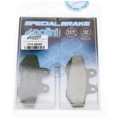 Bremsklötze Bremsbeläge Polini organisch für Aprilia, CH, Motorhispania, Rieju 174.0055