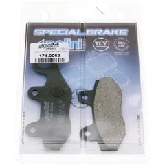 Bremsklötze Bremsbeläge Polini organisch für Keeway, Kymco, Peugeot, TGB 174.0063