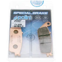 Bremsklötze Bremsbeläge Polini Sinter für Daelim, Honda, Yamaha 174.2059