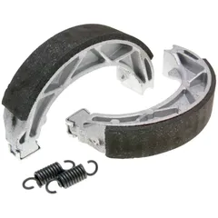 Bremsschuhe Bremsbackensatz Polini 140x25mm inkl. Federn für Trommelbremse für Aprilia 50 Scarabeo, Piaggio 50 Fly, Liberty, Ves