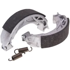Bremsschuhe Bremsbackensatz Polini 110x25mm inkl. Federn für Trommelbremse für Gilera Runner, Piaggio NRG, ZIP, Vespa S50 176.12